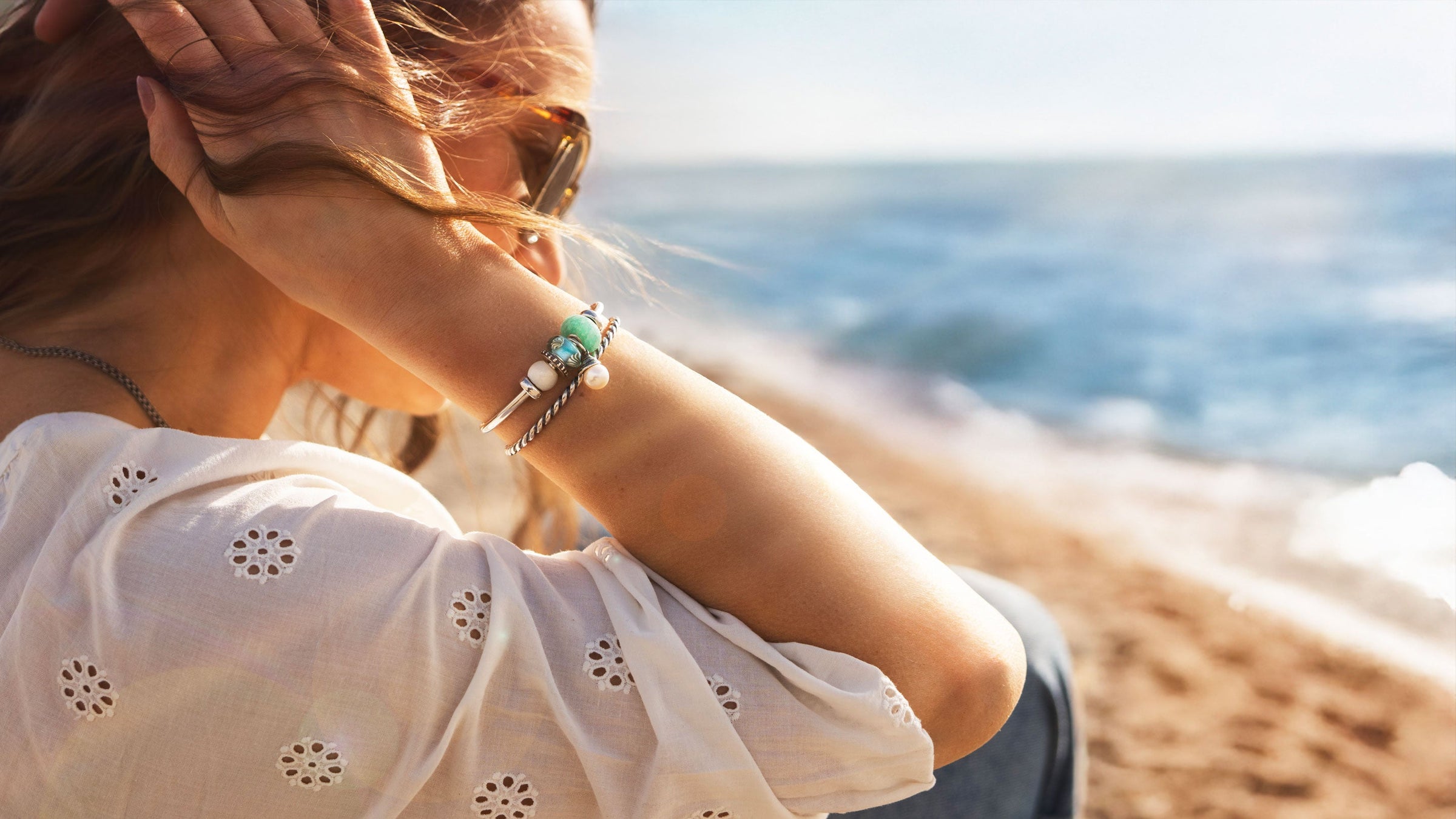 Tides of Treasure new summer collection 2025, inspired by seashells, seahorses, starfish and waves.