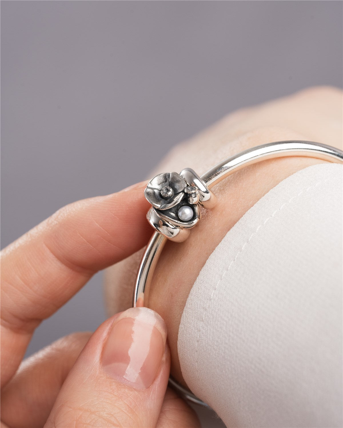 Bransoletka Bangle Sierpniowy Mak