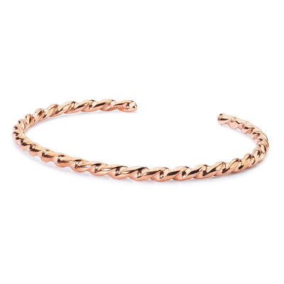 Skręcona Miedziana Bangle