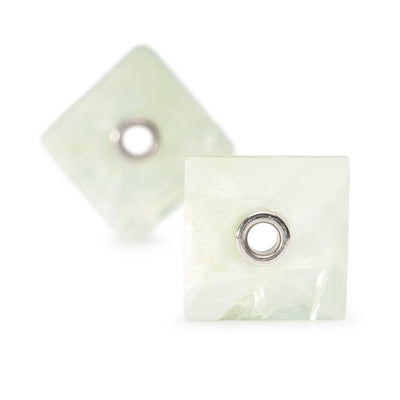Green Prehnite pendants with Earring Hooks