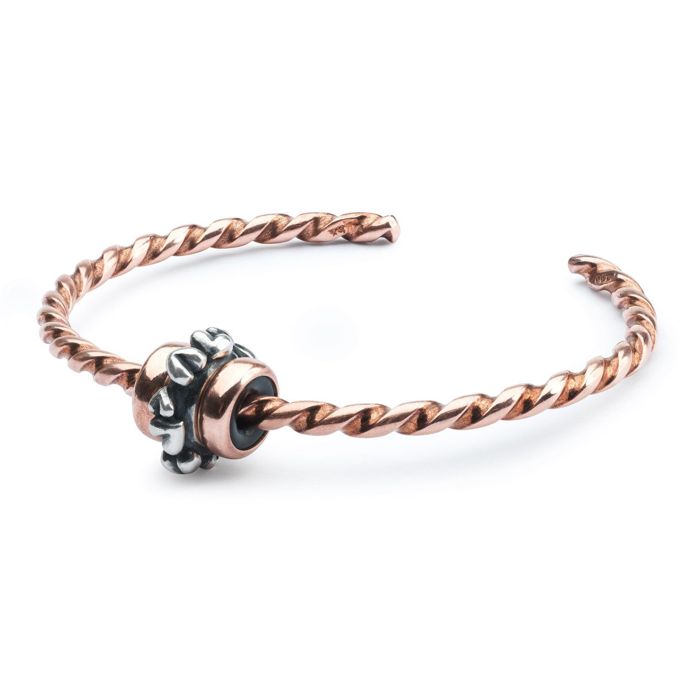Skręcona Miedziana Bangle