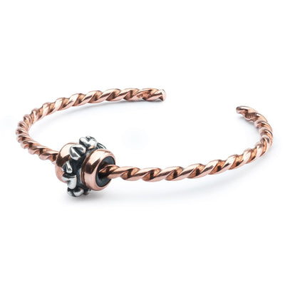 Skręcona Miedziana Bangle