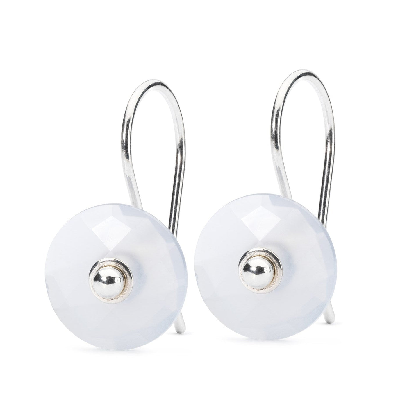 Calcedony Pendants with Earring Hooks