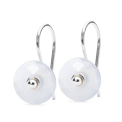 Calcedony Pendants with Earring Hooks