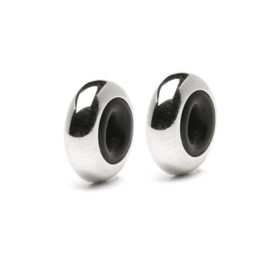 Bransoletka Bangle Serce z 2 x Srebrymi Spacerami